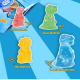 Sachets Kids 4D Dinos Amos 140g