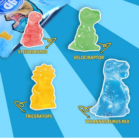 Sachets Kids 4D Dinos Amos 140g