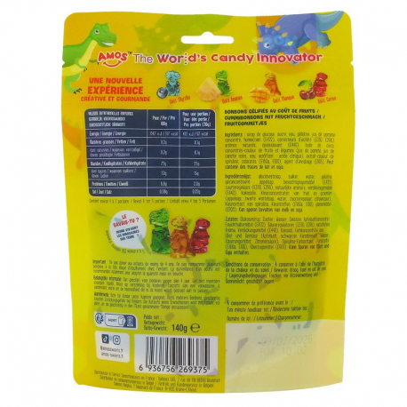 Sachets Kids 4D Dinos Amos 140g