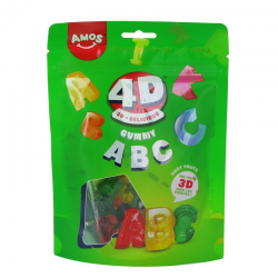 Sachets Kids 4D Lettres Amos 120g
