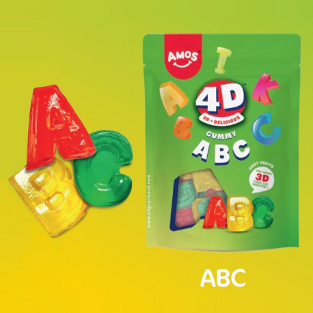 Sachets Kids 4D Lettres Amos 120g