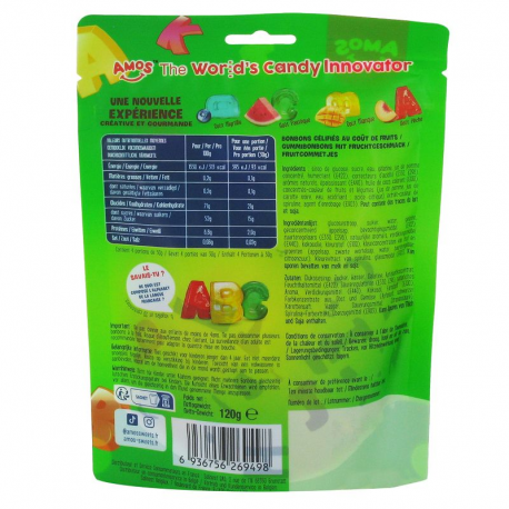 Sachets Kids 4D Lettres Amos 120g