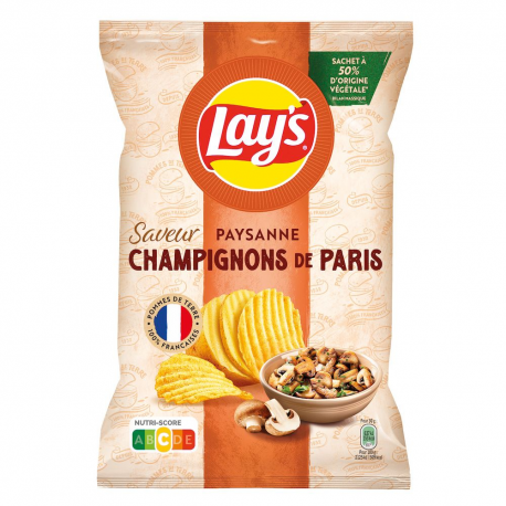 Chips champignon Ail Lay's 120g