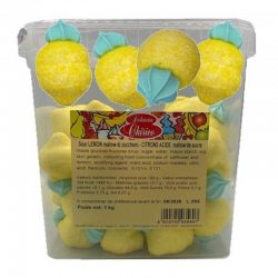Citrons guimauve 14g en tubo de 1Kg Chirico