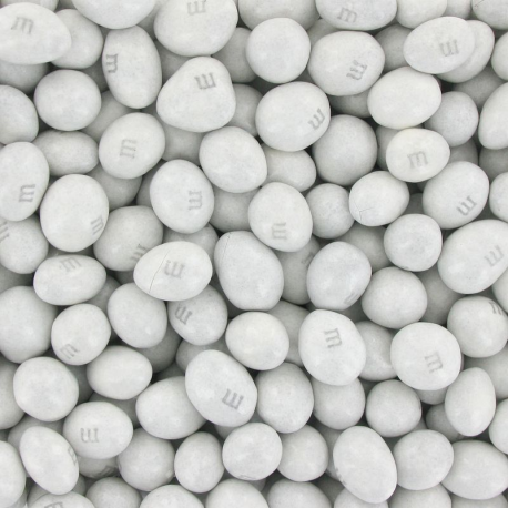 M&M's Peanut Blanc (White) Kg