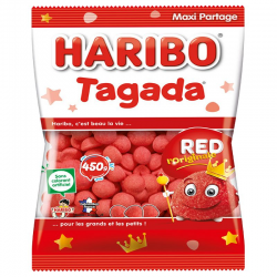 Haribo 450g fraise Tagada