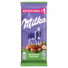 Milka lait noisette tablette de 95g