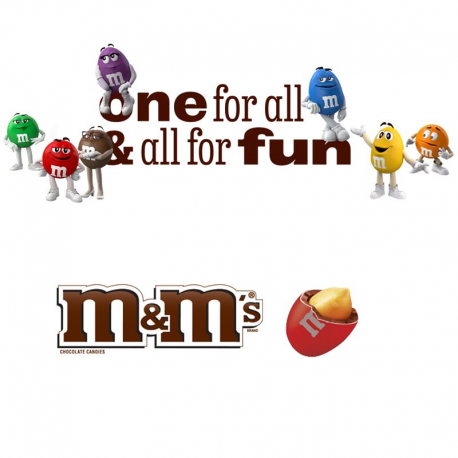 M&M's Peanut Rouge (Red) Kg