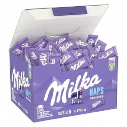 Napolitain chocolat au lait 4,6g - boîte de 355