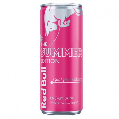 ~Red Bull Pêche blanche Summer Edition 25cl