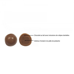 Perles fondantes Dubaï style - 1kg