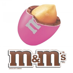 M&M's Peanut Rose (Pink natural) Kg