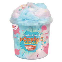 Barbe à papa Popping en pot de 50g
