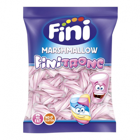 Finitronc strié rose et blanc 125 pcs vrac Fini