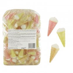 Marshmallow glace emballé par 200 pièces de 5g