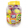 Juicy gummy fruits 3D Johny Bee tubo de 60