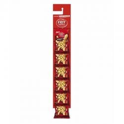 Cacahuètes salées 40g cravate de 6 sachets