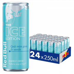 Red bull mure givrée vanille 25cl