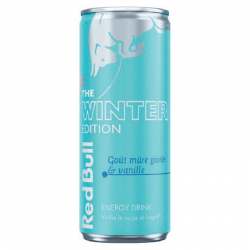 Red bull mure givrée vanille 25cl