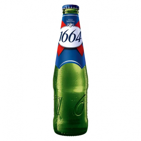 Lot 1664 blonde 18x25cl VP - 5 packs +1 offert