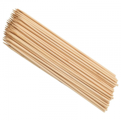Brochettes bois 20cm par 150