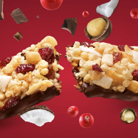 Eat Natural Cranberries et Chocolat noir 40g