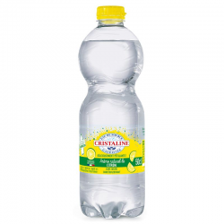 Cristaline eau gazeuse citron PET 50cl