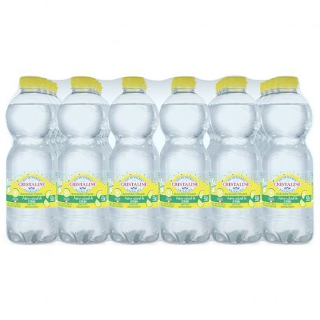 Cristaline eau gazeuse citron PET 50cl