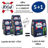 Lot 1664 blonde 6x25cl VP - 5 packs +1 offert