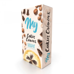 Cookies crémeux chocolat noisettes 150g