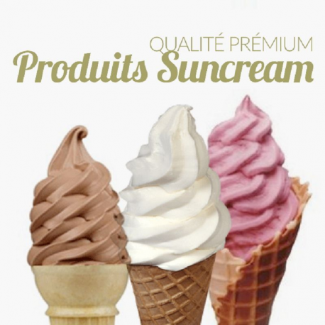 Préparation pour Glace à l'italienne parfum fraise 1kg