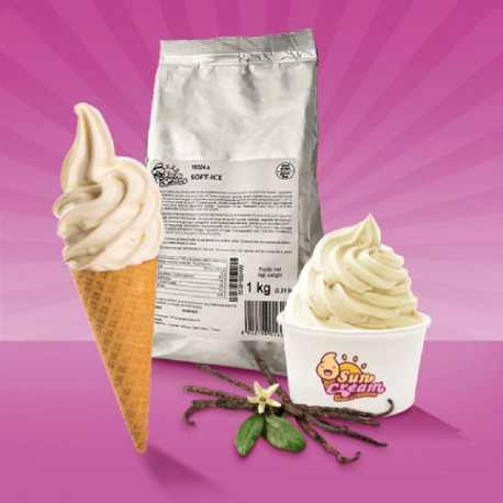 Préparation pour Glace à l'italienne parfum vanille 1kg