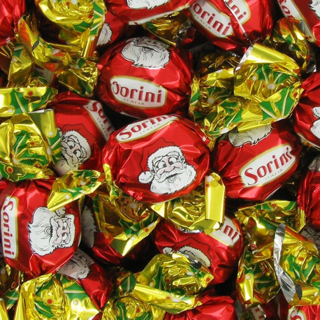 Papillotes chocolat au lait fourrées pâte à tartiner vrac kg