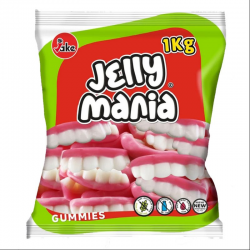 Dents gélifiées lisses 1kg Jake