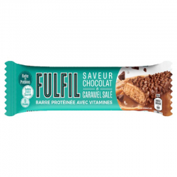 Fulfil chocolat et caramel salé 40g (vitamines et protéines)
