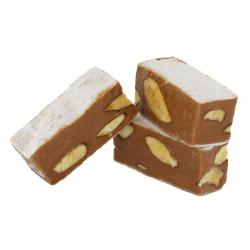 Nougats tendres amandes et chocolat 150g