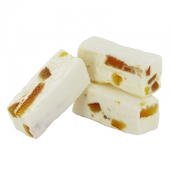 Nougats tendres aux ecorces d'orange confites 150g