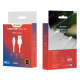 Câble USB-A vers Type-C en PVC Blanc 1m