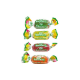 Bonbons Soft Fruits kg Vidal