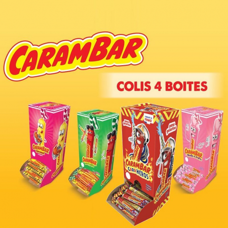 Colis carambar 4 boîtes assorties