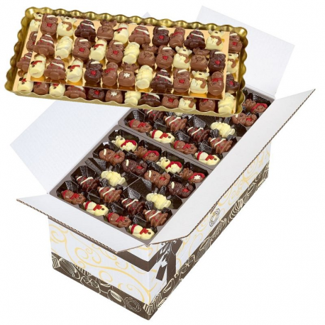 Figurines de Noël praliné kg Hamlet