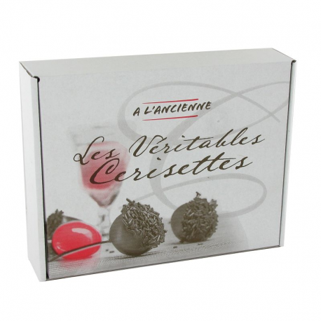 Cerisettes chocolat noir à l ancienne boîte 500g