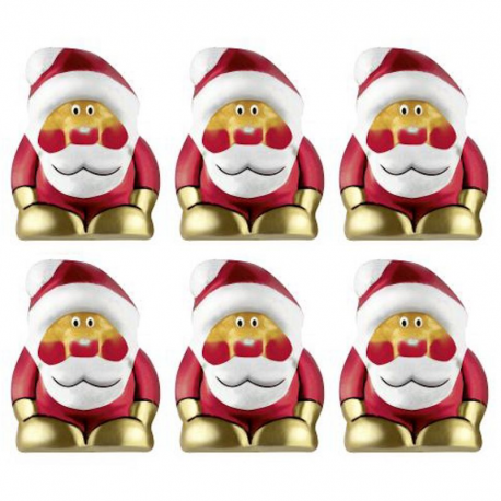 Minis pères Noël chocolat au lait 5g x 540 pièces
