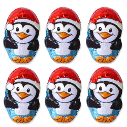 Minis Pingouins chocolat au lait 5g Rohan - carton de 500
