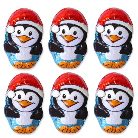 Minis Pingouins chocolat au lait 5g Rohan - carton de 500