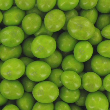 M&M's Peanut Vert (Electric Green) kg