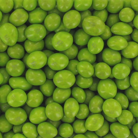 M&M's Peanut Vert (Electric Green) kg