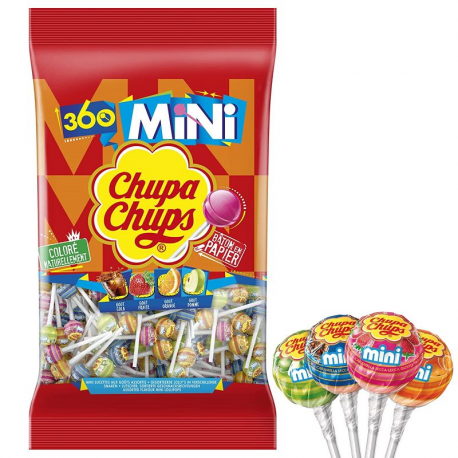 Sucettes mini Chupa Chups par 360