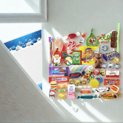 Sachet ours blanc - 42 confiseries