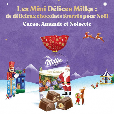 Milka mini delices assortiment 320g